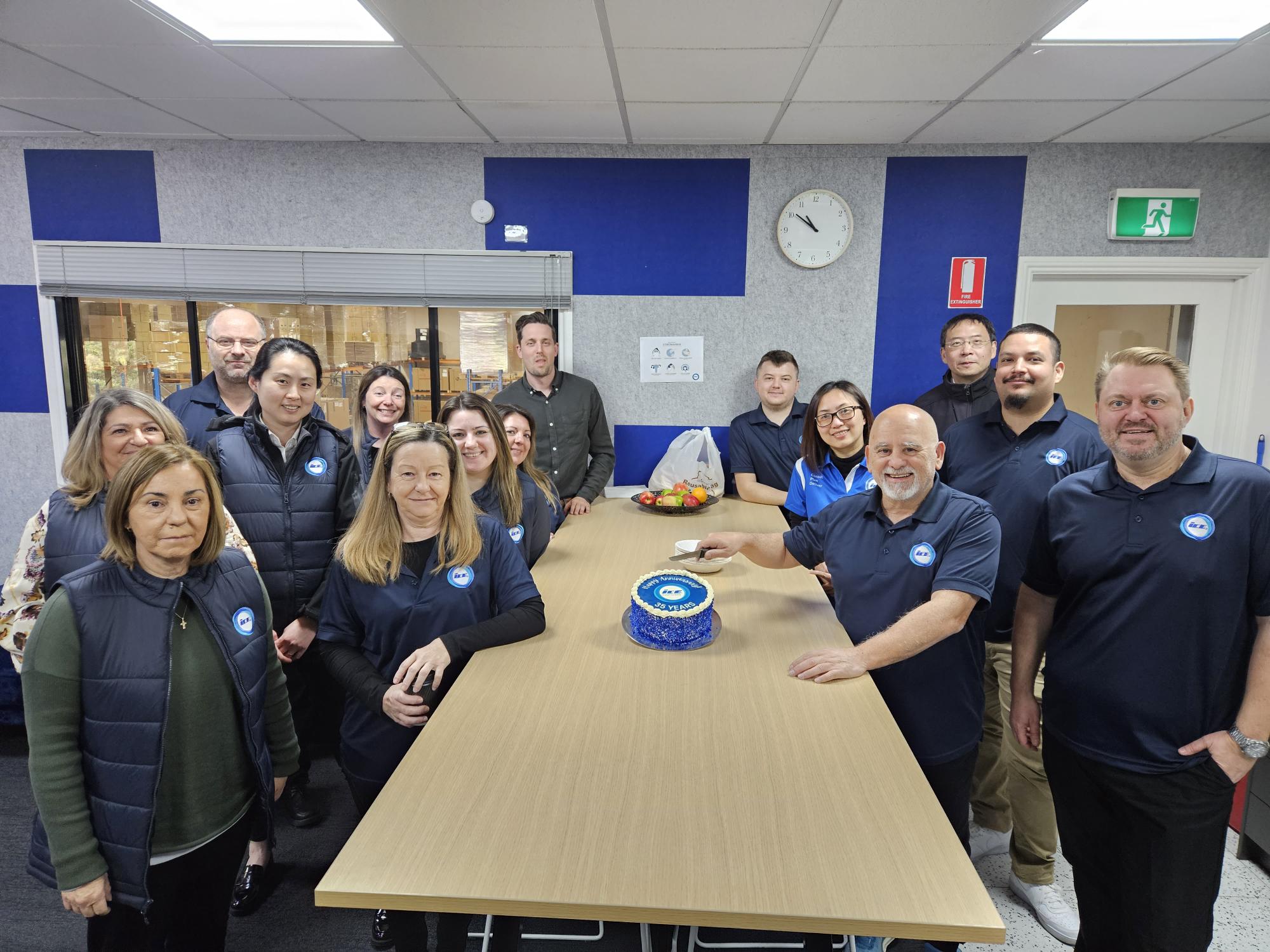 Melbourne team - ICE 35-year anniversary