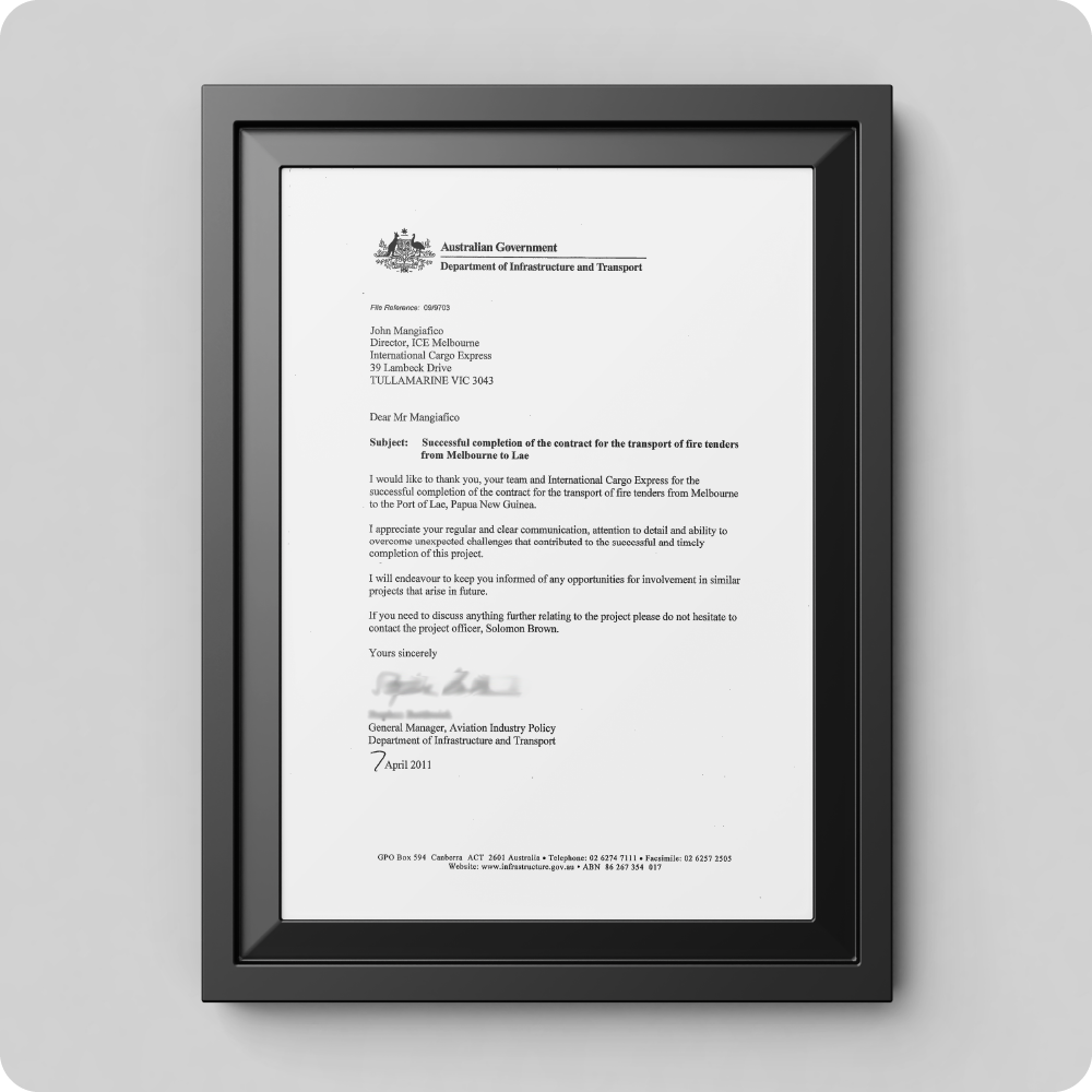 thank you letter AUS Gov thank you letter AUS Gov